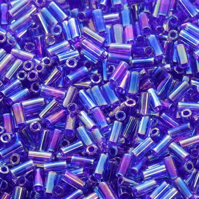 Χάντρα Miyuki Glass Bugles - 353 - Cobalt Light Sapphire AB 3mm - 10gr