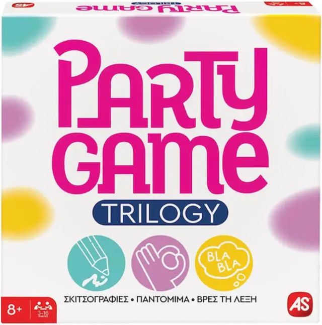 Επιτραπέζιο Παιχνίδι Party Game Trilogy / 25148 (AS Company)