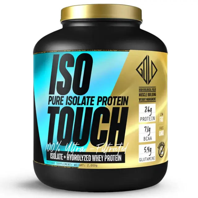 GoldTouch Nutrition Iso Touch 86% Πρωτεΐνη Ορού Γάλακτος Χωρίς Γλουτένη με Γεύση Milk Chocolate 2kg