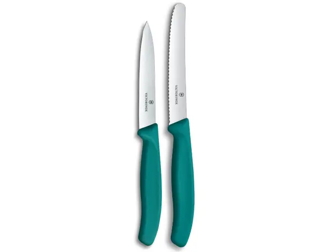 Σετ Μαχαίρια Γενικής Χρήσης Victorinox Swiss Classic με μήκος λεπίδας 10cm και 11cm - Green - 2 τεμάχια6.7114.2C1 3