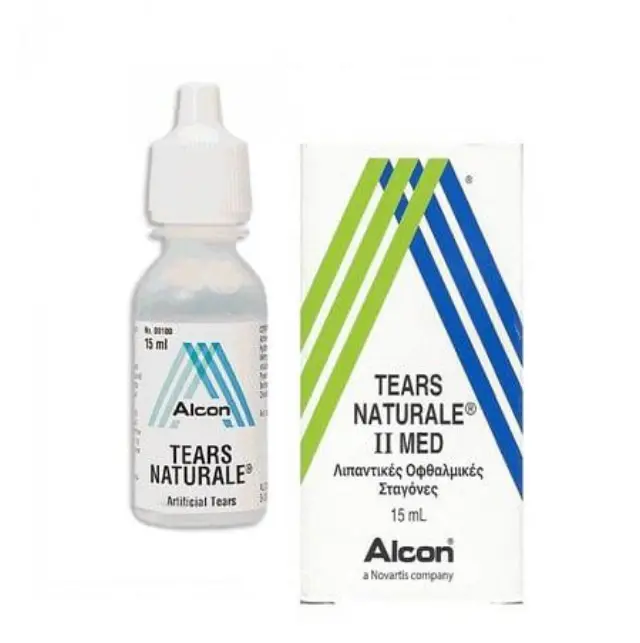 Alcon Tears Naturale II Med Lubricating Eye Col 15ml - Λιπαντικές Οφθαλμικές Σταγόνες