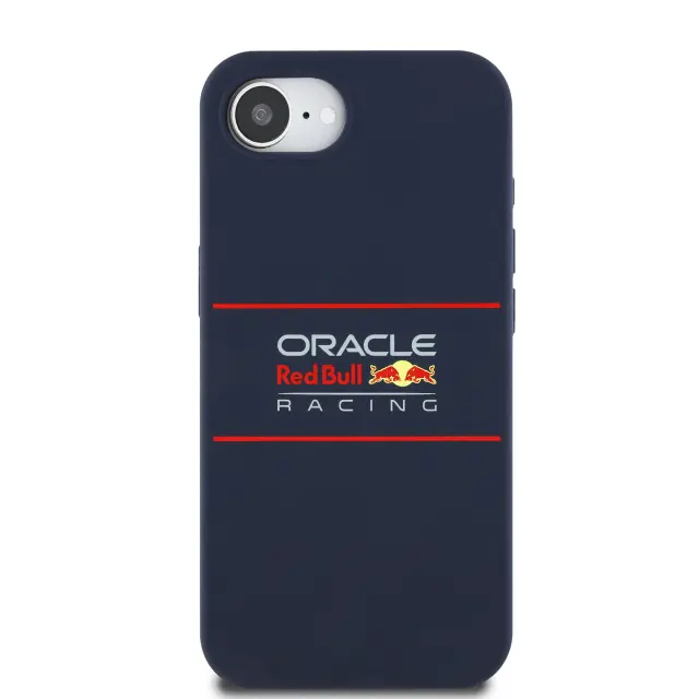 Red Bull Silicone Horizontal Logo MagSafe for iPhone 16e/17e Navy 3
