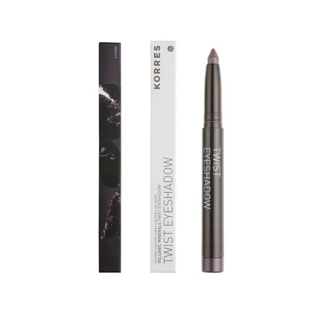 ΚΟΡΡΕΣ Eyeshadow Twist Volcanic Minerals 33 Grey Brown 1.4g