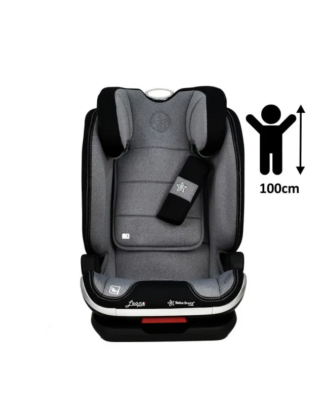 Κάθισμα Αυτοκινήτου Bebe Stars Leon Plus Isofix I-Size Grey 944-186 3