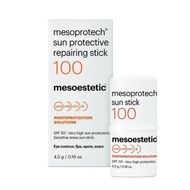 Mesoprotech Sun Protective Repairing Stick 100 SPF 50+ - Αντηλιακό stick για ευαίσθητες περιοχές