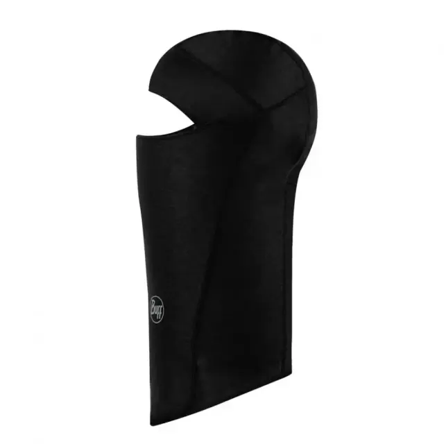 BUFF Thermonet Hinged Balaclava Solid Black - One size