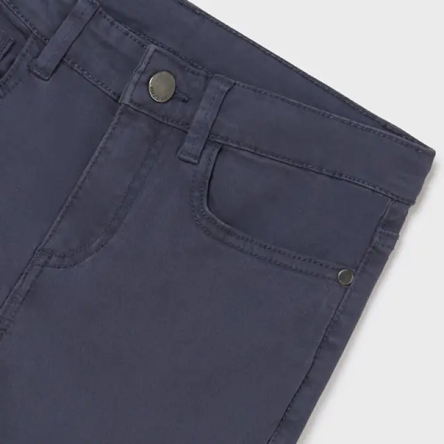 Junior 10 έως 18 ετών Παντελόνι slim fit ECOFRIENDS ασημί μπλε - 14Ε 2