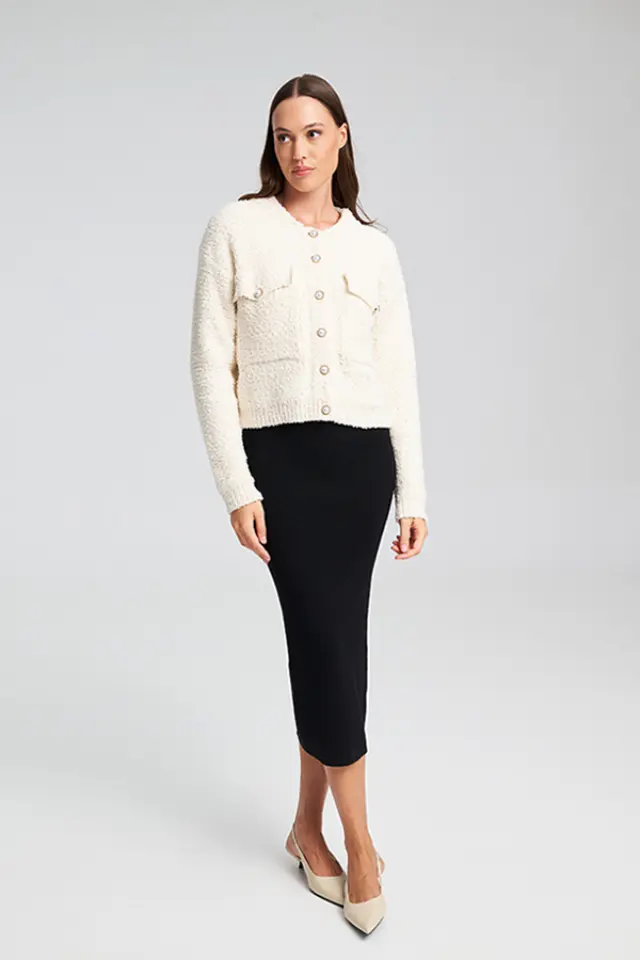 Κομψή Ζακέτα με Πέρλες MOLLY CARDIGAN - L 2