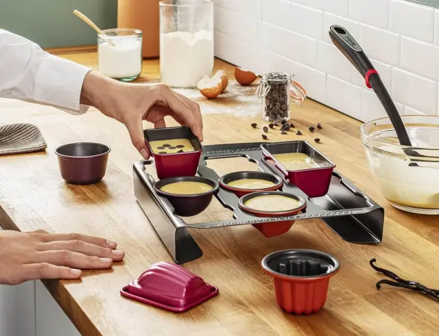 Bάση με Φόρμες για κέικ Tefal Creabake Starter J304SS04 - 13 τεμάχια J304SS 3