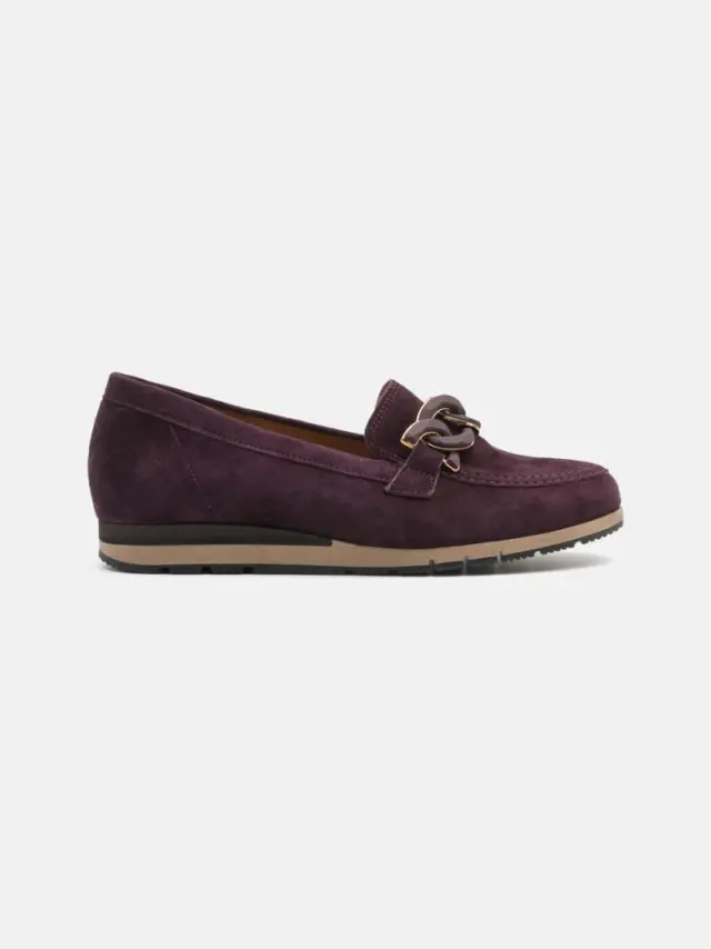 Gabor Μοκασίνια-Loafers Γυναικείο δέρμα Nubuck Μωβ GAB/52415 49-BRAMBLE - 36 3