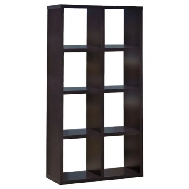 Ραφιέρα DECON 8 Ράφια Wenge Μελαμίνη 80x39x155cm