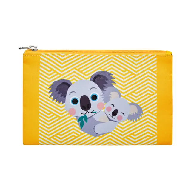 Herlitz Κασετίνα Κενή Κίτρινη Koala (50038541)