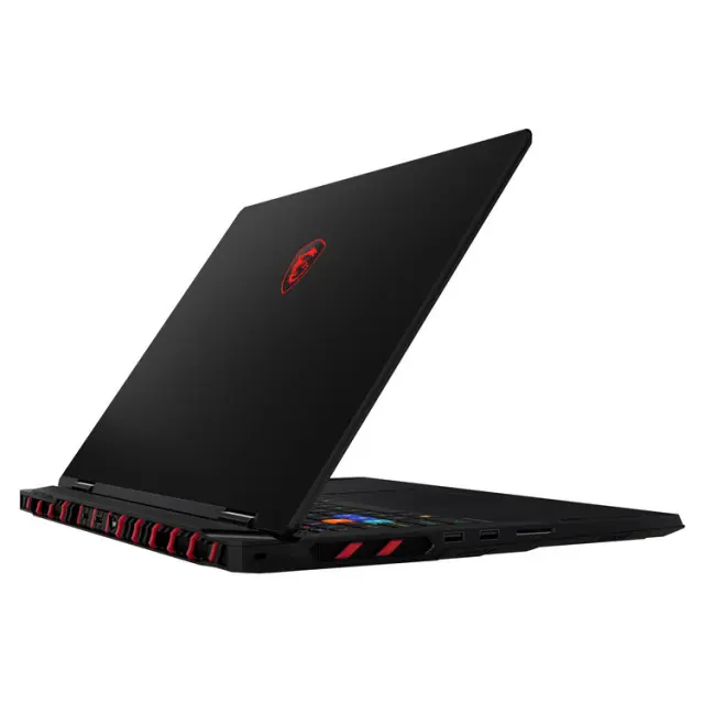 MSI Laptop Raider 18 HX AI A2XWIG 18'' 3840x2400 MiniLED 120Hz/U9- 285HX/64GB/2x2TB SSD NVMe PCIe/NVidia GeForce RTX 5080 16GB/Win 11 Pro/2Y/Core Black 3