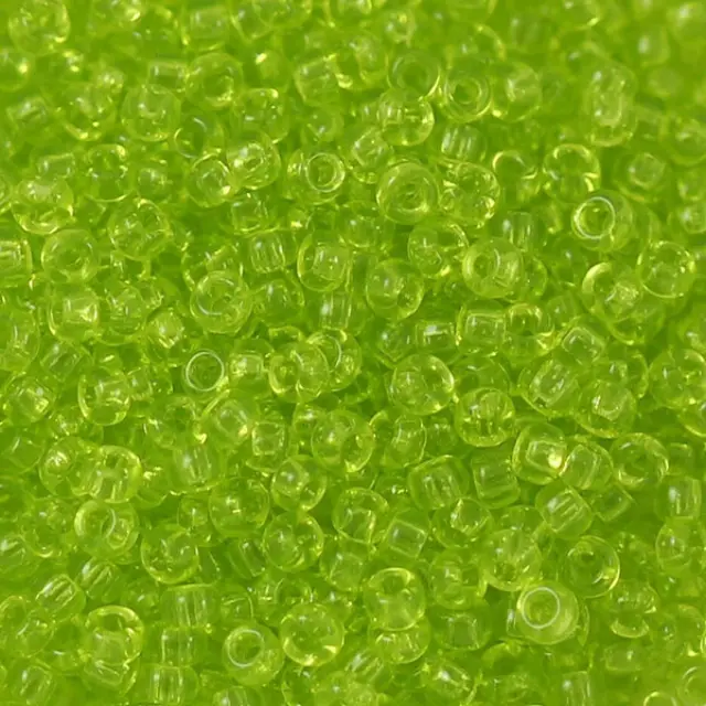 Χάντρα Miyuki Round Rocailles 8/0 - 143 - Transparent Chartreuse ~25gr