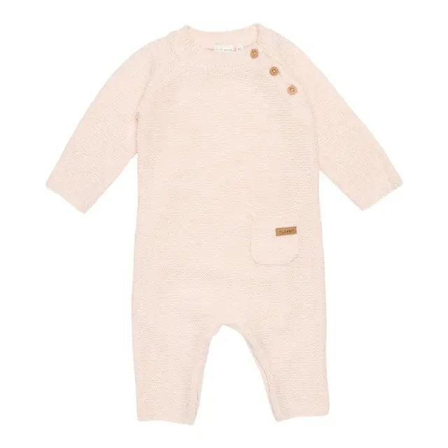 Πλεκτό ολόσωμο φορμάκι Pink LITTLE DUTCH - Ρόζ - 74 6-9M