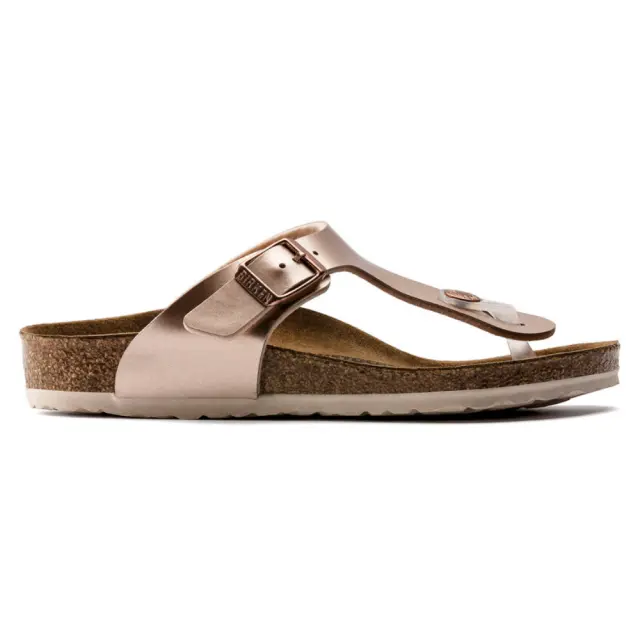Birkenstock Σαγιονάρες Παιδικό Birko-Flor(ανθεκτικό υλικό της Birkenstock-επιτρέπει την επαφή με το νερό) Ροζ BIR/GIZEH KIDS ELECTRIC 1012526 M/COPPE - 39