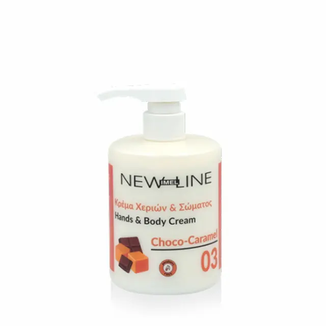 Imel Κρέμα Χεριών Σώματος New Line Choco Caramel 500ml