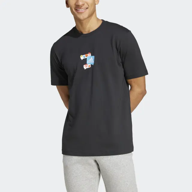 Adidas T-shirt Remoji Black IW2644 - S