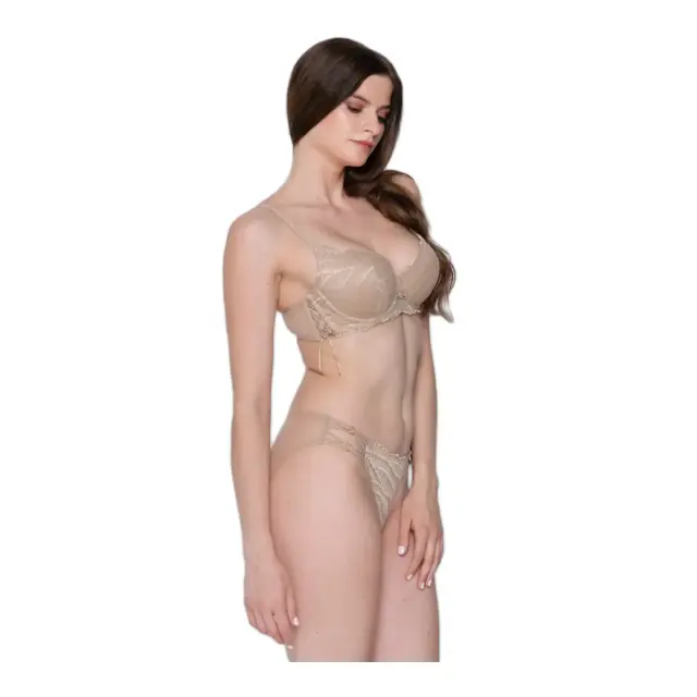 Luna Γυναικείο Σουτιέν Balconette Flirt, Χρώμα Μπεζ 2