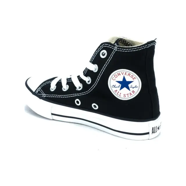 Converse Unisex Kids Chuck Taylor All Star HI Canvas Μαύρο - Άσπρο 3J231C (Converse) 2
