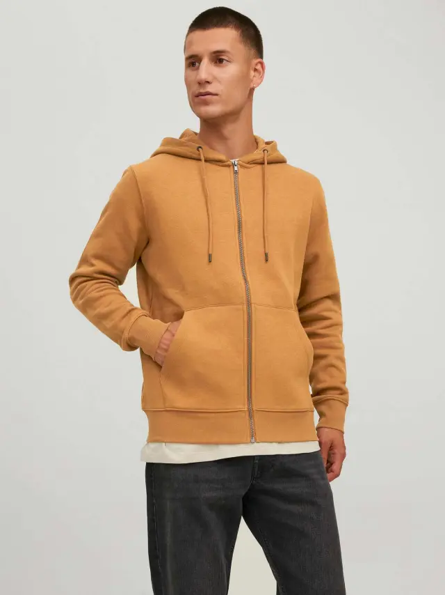 JJESTAR BASIC SWEAT ZIP HOOD NOOS Rubber 2