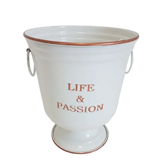 Σαμπανιέρα Life & Passion Μεταλλική 13x24cm