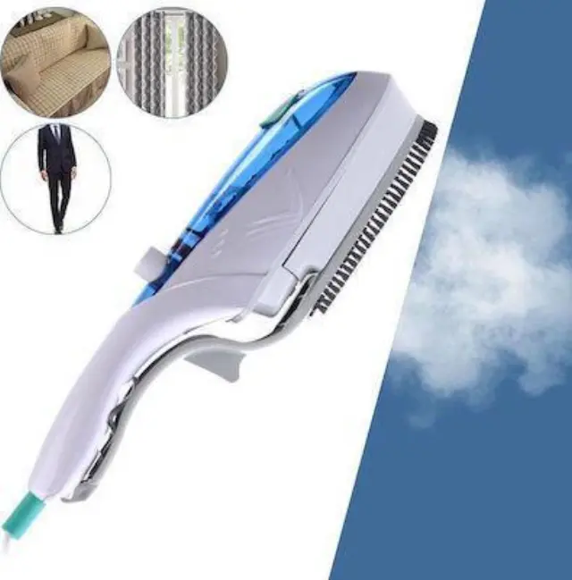 Tobi Travel Steamer Ατμοκαθαριστής Ρούχων Χειρός 650W με Δοχείο 100ml Μπλε 2