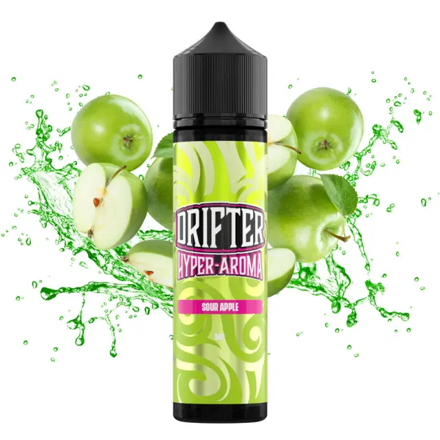 Sour Apple 5ml (60ml) - Drifter Hyper Flavorshots