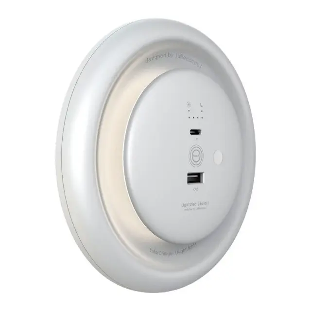 Allocacoc LightDisk Solar - White (10914WT/SLSLRC)