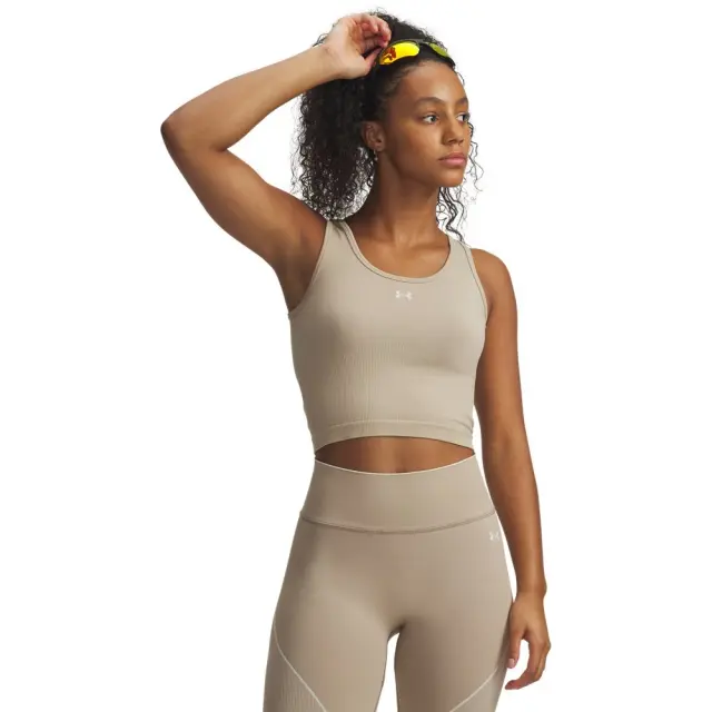 Under Armour Vanish Seamless Tank (6000640-299) - Μπέζ