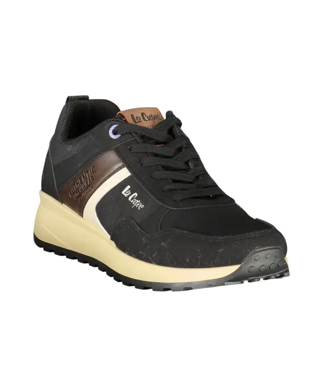 Lee Cooper - Ανδρικά Sneakers Rush LCM628105-BLACK Μαύρο 3