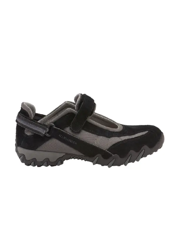 Mephisto Μπαρέτες Γυναικείο ύφασμα/δέρμα Nubuck Μαύρο MEP/NIRO W BLACK 3