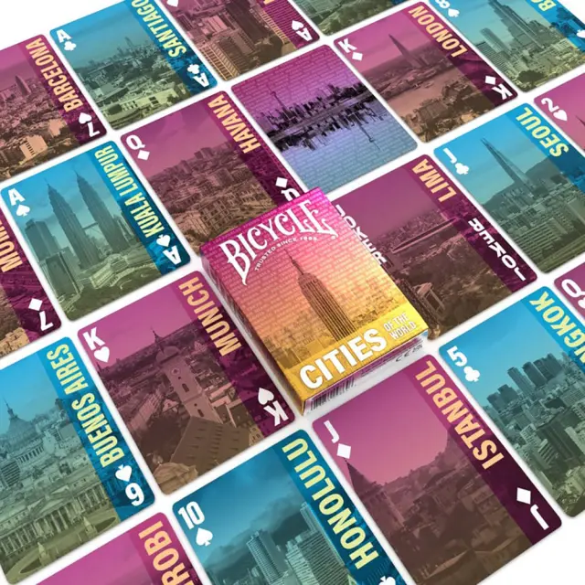 Bicycle Θεματική Τράπουλα / Disney Playing Cards: Cities of the World 2
