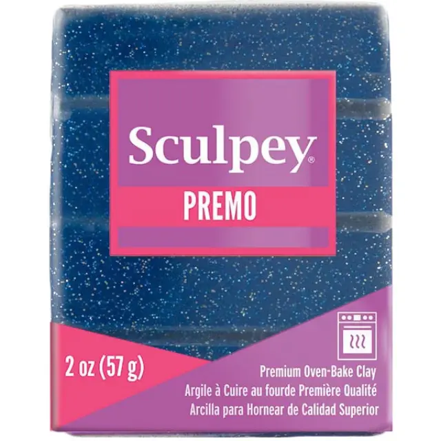 Πολυμερικός Πηλός Premo Sculpey - 5005 Galaxy Glitter - 57gr