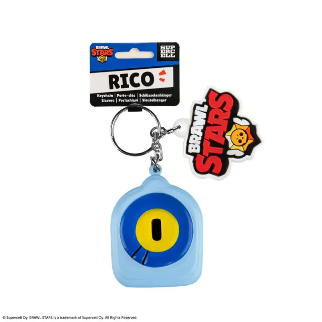 Μπρελόκ Brawl Stars Squishy Keychain Rico 2
