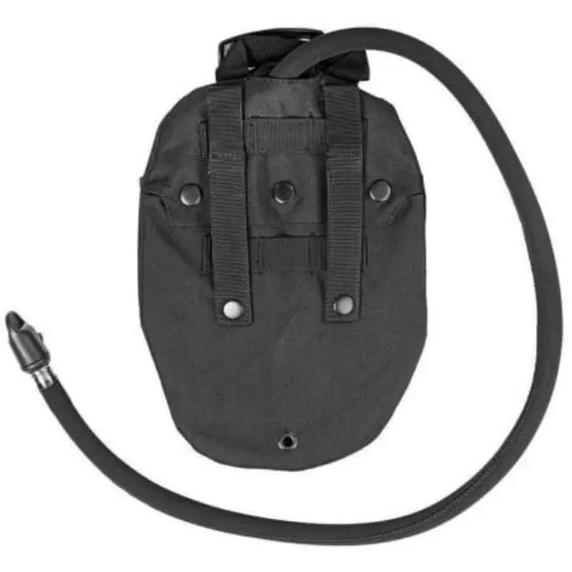 Mil-Tec Hydration Pack Oval 1lt Black-Υδροδοχείο Πλάτης Oval 1 Λίτρου - 01-Black-Μαύρο 2