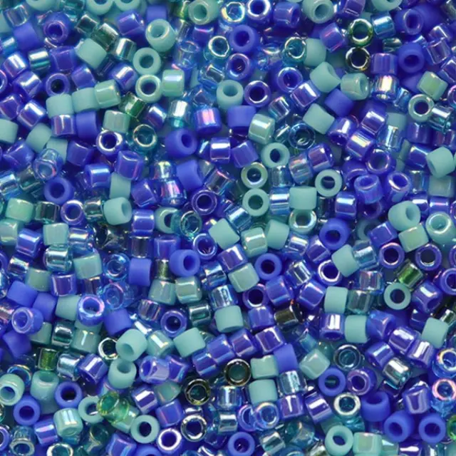 Χάντρα Miyuki Delica 11/0 - DB9059 - Blue Lagoon Mix ~7gr