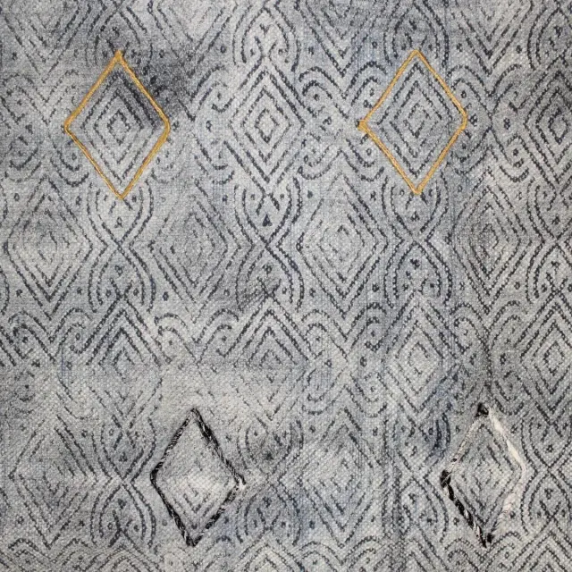 Χαλί Μπλε Βαμβακερό 120x180cm 3