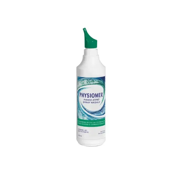 Physiomer Strong Jet Nasal Spray Ισότονο Ρινικό Σπρέι για Βαθύ Καθαρισμό της Ρινικής Κοιλότητας, 210ml