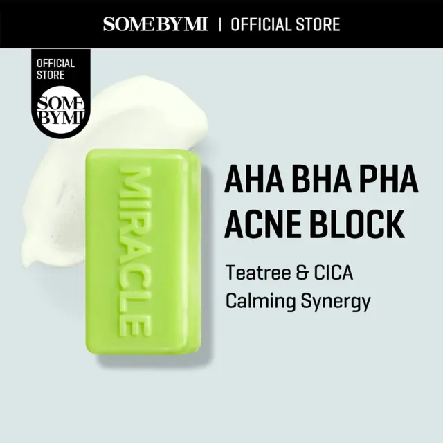 Some by mi AHA, BHA, PHA 30 Days Miracle Cleansing Bar, Μπάρα Σαπουνιού με Απολεπιστική Ιδιότητα 106gr 3