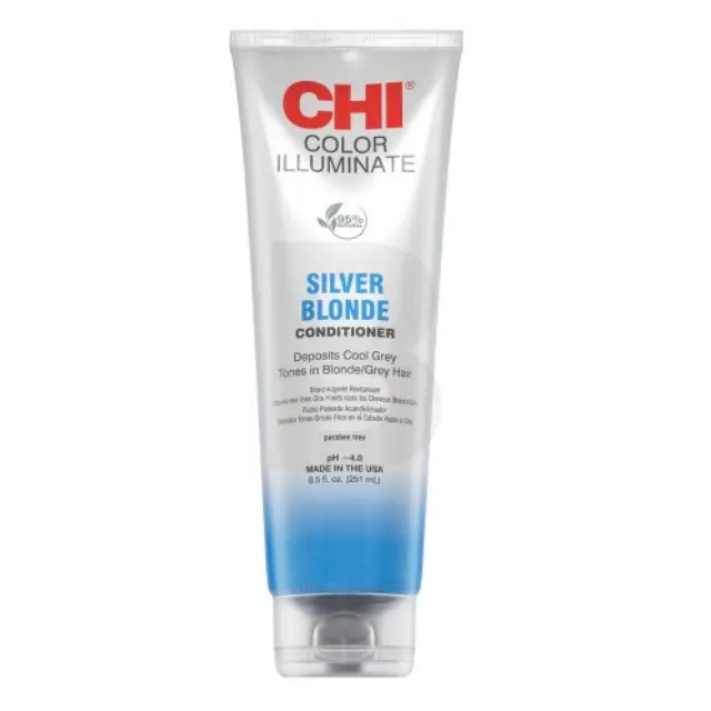 CHI Ionic Color Illuminate Conditioner Toning conditioner to refresh your colour Silver Blonde 251 ml