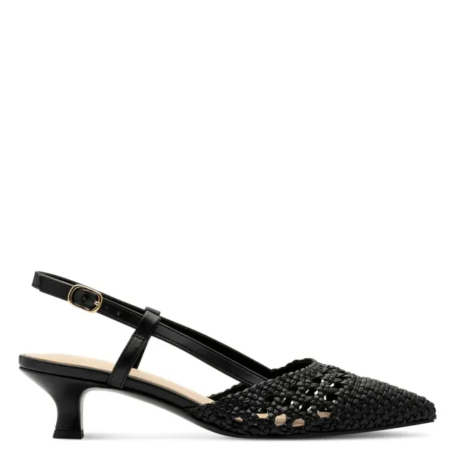 Γυναικείες Ανατομικές Γόβες Slingback Marco Tozzi 2-29502-44-001 Μαύρες Μαύρο - 37