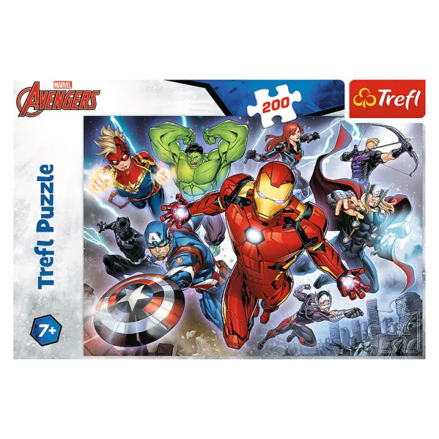 Παζλ Trefl 200τμχ Marvel Avengers 3