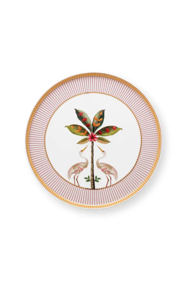 PIP STUDIO ΠΟΡΣΕΛΑΝΙΝΗ ΤΟΥΡΤΙΕΡΑ LA MAJORELLE ΡΟΖ 21cm - One size 2