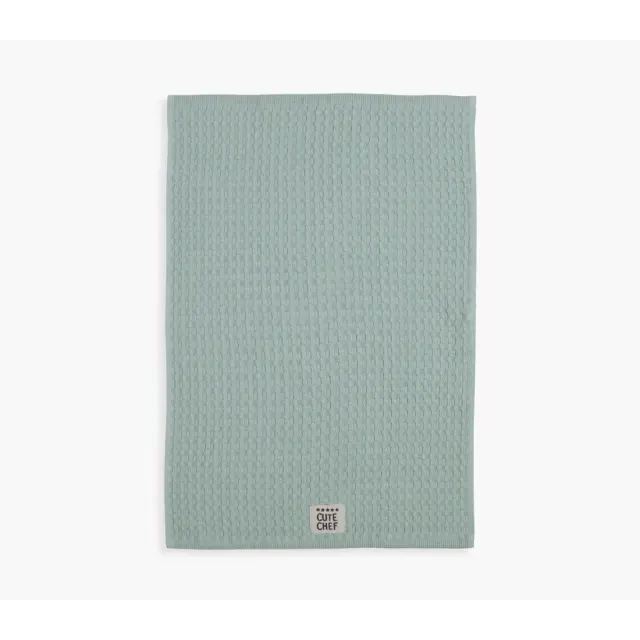 Ποτηρόπανο Πικέ 45x68 Nef-Nef Homeware Cute Chef Mint