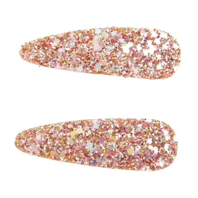 Κλιπ μαλλιών με glitter