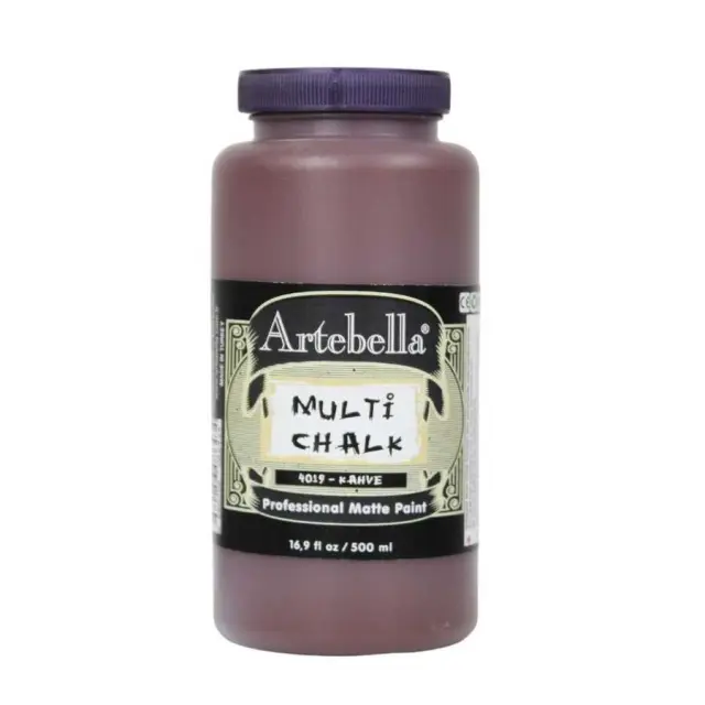Artebella Χρώμα Κιμωλίας Multi Chalk - 4019 Brown - 500ml