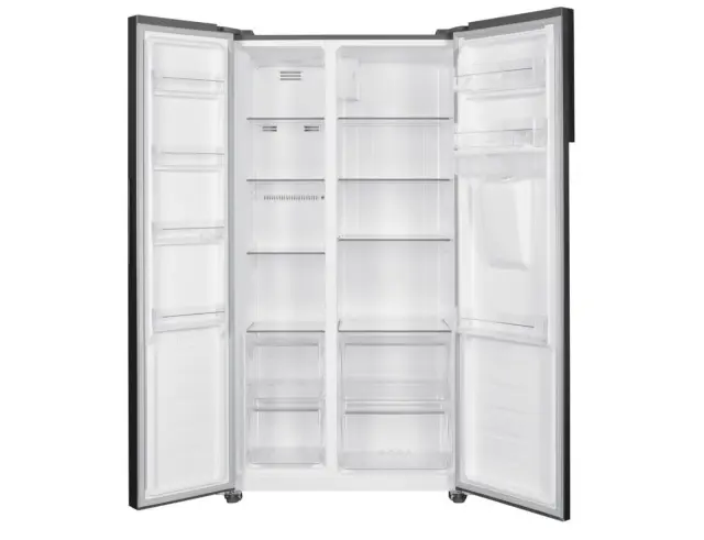 Ψυγείο Side by Side Heinner HSBS-H439NFXWDE++ Full No Frost, με Χωρητικότητα 439L, Ενεργειακή Κλάση Ε και Ύψος 177cm HSBS-H439NFXWDE++ 3