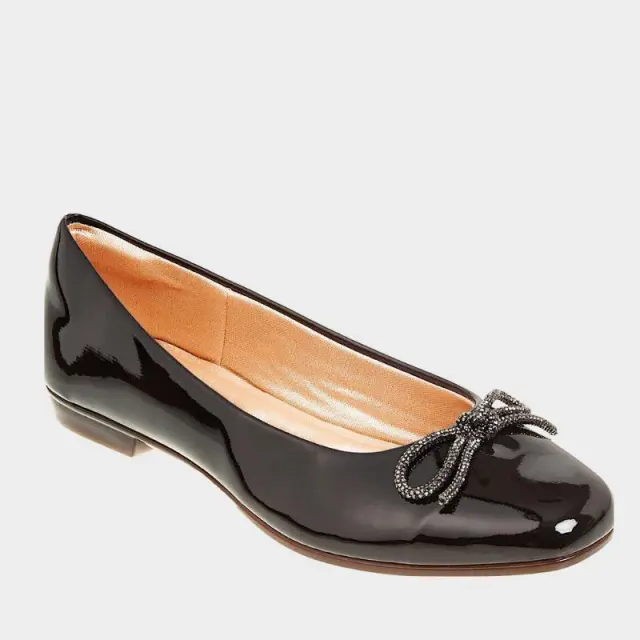 Μπαλαρίνα Adam's Light Gel 770-24511 Μαύρο - 38