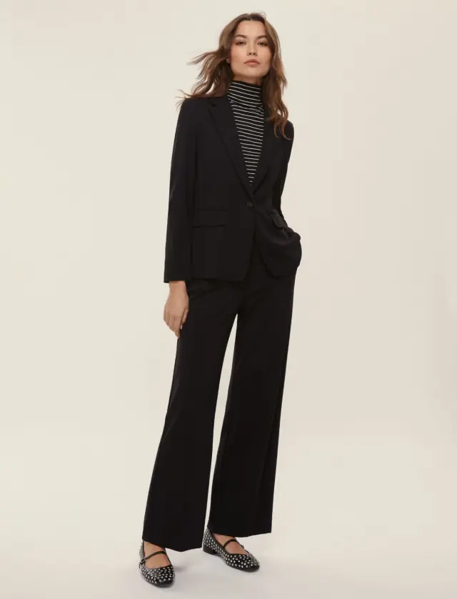 EMME BY MARELLA “PALACE” PANTS (25257860412 BLACK) - L